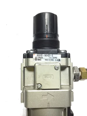 SMC AW40-N04D-Z Pneumatic Air Regulator Set Press 7-125PSI