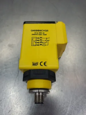 BANNER Q45BB6CVQ5 PHOTELECTRIC SENSOR 10-30VDC. 3D-26