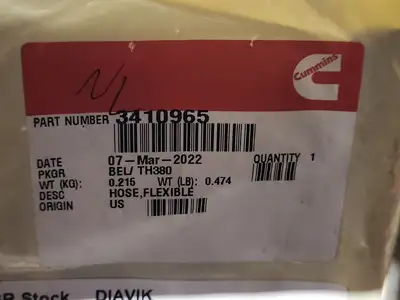 NEW CUMMINS 3410965