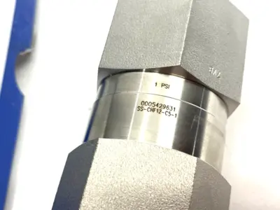 New | in-Stock Swagelok Stainless Steel Poppet Check Valve, In-line Pump & Valve Parts Michigan US | Maverick Industrial Sales #1496121