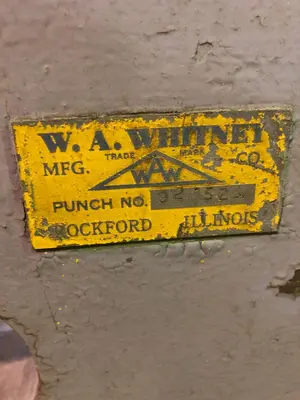 USED W.A. WHITNEY 92