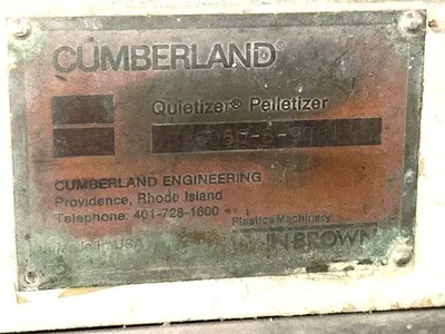 CUMBERLAND 6" Wide Cutter Pelletizer | Perry Equipment (12)