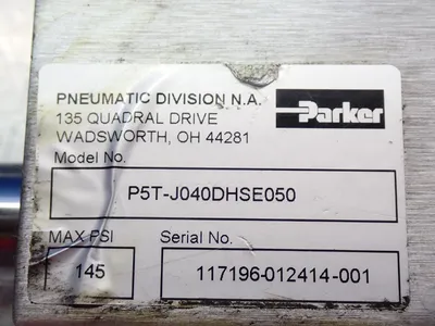 Used PARKER P5TJ040DHSE050 Cylinders | HGR 24 #731669
