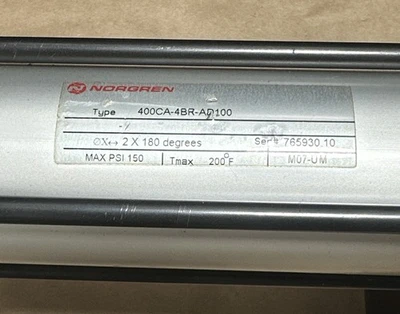 USED Norgren 400CA-4BR-AD100