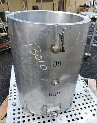 USED 60 GALLON OPEN TOP JACKETED TANK OPEN TOP TANK