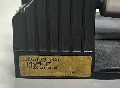 Used BUSSMANN R25100-2CR Fuse Accessories Ohio US | Surplus Asset Holdings #1246116