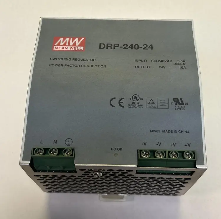 Used MEAN WELL DRP-240-24 Miscellaneous Equipment (Electrical & Power) | Surplus Asset Holdings #1199518