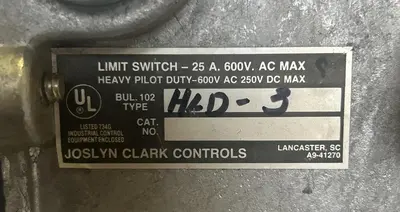USED JOSLYN CLARK HLD-3