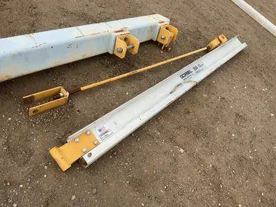 Gorbel 250 lb Capacity Jib, has 82-1/2” tall post that it mounts to, 116” long jib