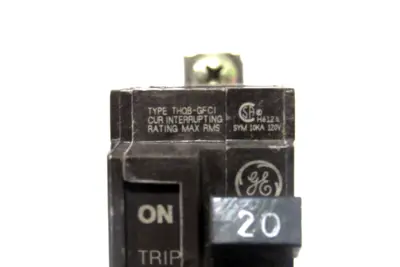 NEW GENERAL ELECTRIC THQB-GFC1 CIRCUIT BREAKER 1 POLE THQBGFC1