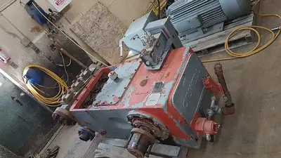 USED OILWELL A-336H / (NATIONAL 202T-6M) TRIPLEX INJECTION/DISPOSAL PUMP