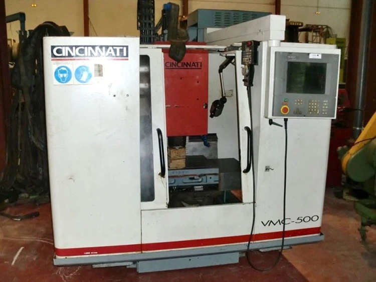 Used CINCINATTI X: 510 - Y: 510 - Z: 510 MM Vertical Machining Centers BE | Apt International N.V #361911