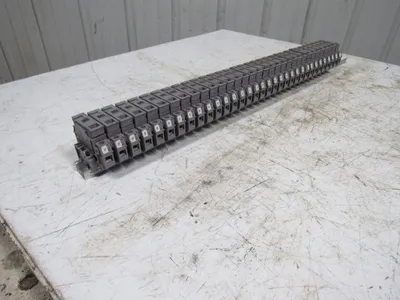 Entrelec 011630324 MB10/22S Fuse Holder Terminal Block Din Rail Mount  Lot of 32