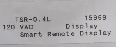 NEW TOTALCOMP TSR-0.4L DISPLAY TSR04L