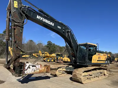 Used 2023 HYUNDAI HX350AL Crawler Excavators North Carolina US | National Equipment Dealers #1422432