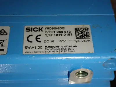 Used 2019 SICK VMD5002002 Laser Scanners Ohio US | HGR 24 #798851