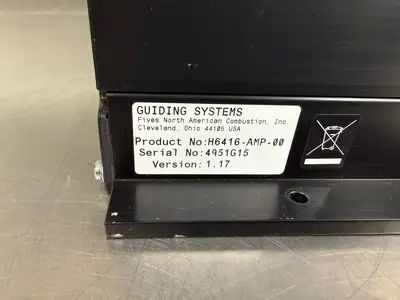 North American Combustion H6416-AMP-00 guiding Systems Ver. 1.17 (2.5.3)
