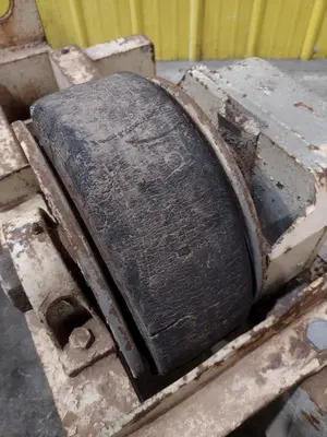 10 TON 20,000 LB RANSOME MODEL #WRD10 TANK TURNING ROLLS, 1 DRIVE & 1 IDLER ROLL: YOBRO #25073