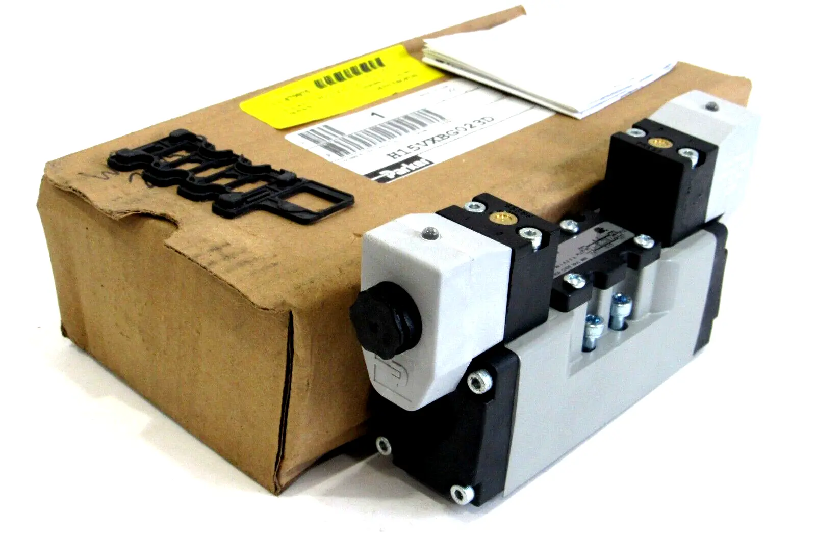 NEW PARKER H15VXBG023D DOUBLE SOLENOID VALVE 3 POLE