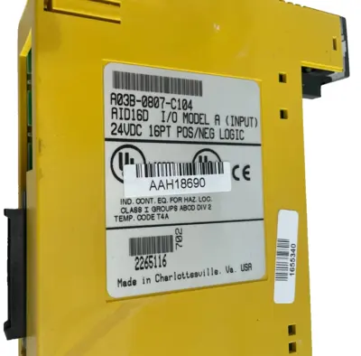REPAIRED FANUC A03B-0807-C104 INPUT MODULE 24VDC A03B0807C104