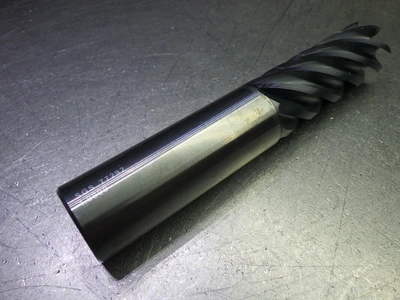 Kyocera/SGS 1" 7 Flute Carbide SQ Endmill 1" Shank TA Coated 77292 (LOC2756A)