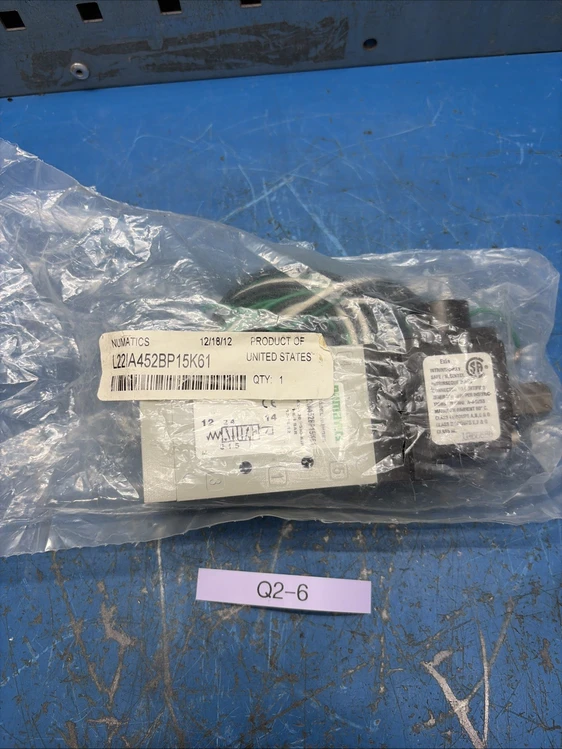New | in-Stock ASCO NUMATICS L22IA452BP15K61 PLC Processors Indiana US | J&J Industrial Supply #1411557