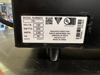 Used Wisco Used Wisco 791 Countertop Heated Display Merchandiser 3 Shelves 120V 670W Countertop Display Warmers Illinois US | Falcon Restaurant Supply #1375653