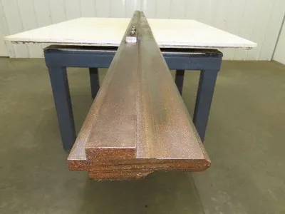 Press Brake Punch Die 121-3/4" Long 90° V 5/8" W 4-1/4" H 1/2" Tang