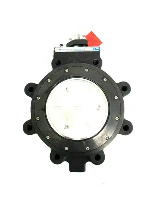 NEW JAMESBURY 815LHV112236XZ WAFER-SPHERE VALVE 8"