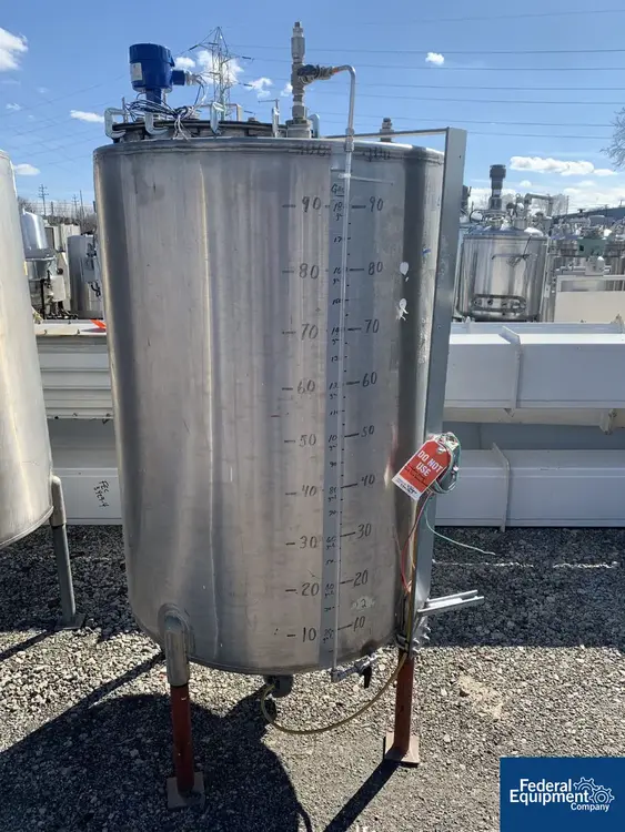 Used Perry Products 200 Gal Perry Tank, S/S Stainless Steel Tanks Ohio US | Federal Equipment Company #126320