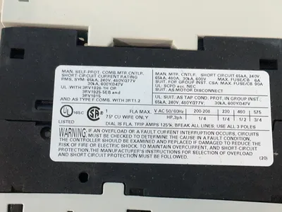 Used SIEMENS 3RA12200JB230BB4 Starters Ohio US | HGR 24 #1266513
