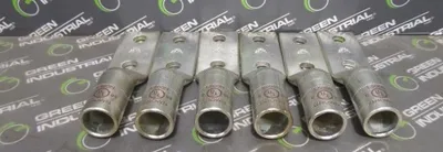 Box of 6 NSI Industries L500N Compression Lugs 1/2" Bolt Size New NIB