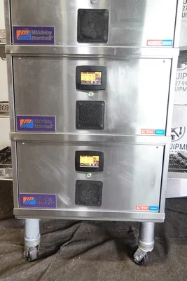 2022 MIDDLEBY MARSHALL CTX ELECTRIC TRIPLE STACK PIZZA CONVEYOR OVEN MODEL DZ33T
