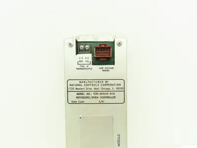 National Controls TCR-0C510-010 Rotisserie Oven Controller 21 Button
