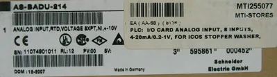 NEW SCHNEIDER ELECTRIC AS-BADU-214 INPUT MODULE ASBADU214