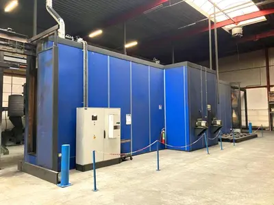 USED ESTEE POWDERCOATING LINE