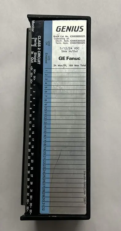 Used GE FANUC IC660BBD025 PLC Input & Output Ohio US | Surplus Asset Holdings #1236350