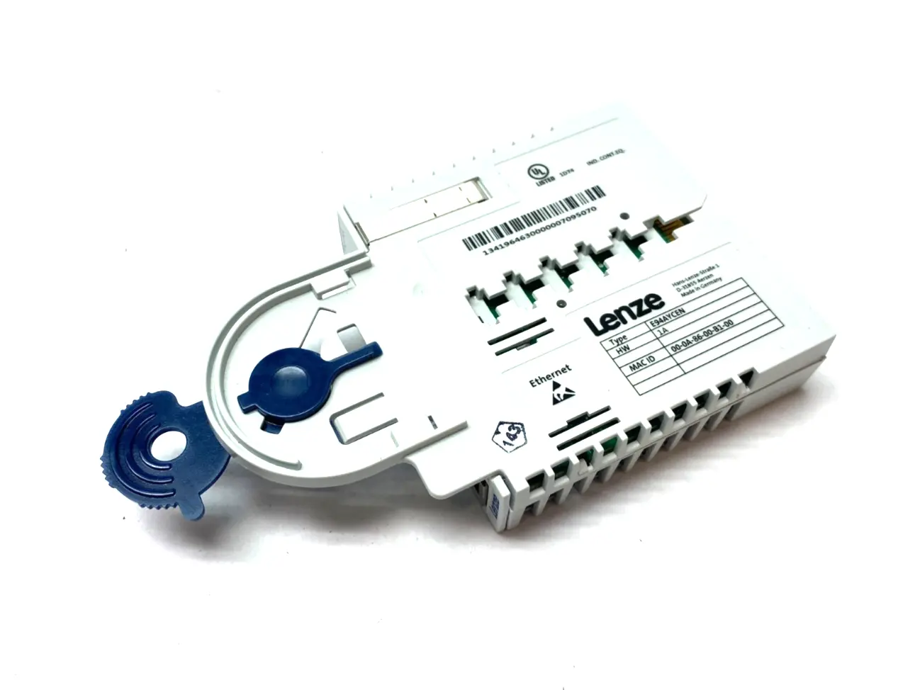 USED LENZE ETHERNET EXTENSION MODULE