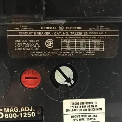 USED GENERAL ELECTRIC / GE TFJ236125