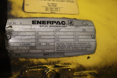 Used ENERPAC GPER5420GFH Hydraulic Pumps Minnesota US | Machinesused.com #1295556