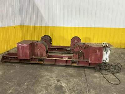 30 TON ROMAR MODEL #PR 30/45 DM POWER & IDLER SET TANK TURNING ROLLS: YOBRO #25218