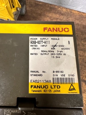 FANUC A06B-6077-H111 POWER SUPPLY MODULE