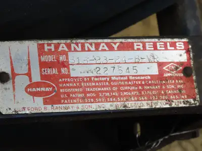 Hannay Reels Retractable Industrial Air Hose Reel 1/2" Lot Of 5