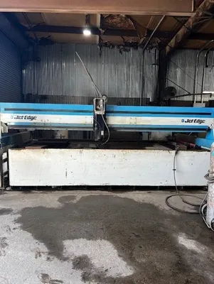 2016 JET-EDGE MID RAIL X3 WATER JET CUTTING, CNC | Machinery Network (1)