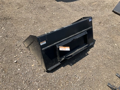 New old stock Paladin 42” high capacity bucket for a mini skid steer, welded on cutting edge, mini s...