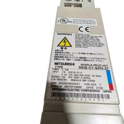 Used MITSUBISHI ELECTRIC MITSUBISHI MDS-C1-SPH-37 Spindle Drives Missouri US | Up Time Machines #1371722