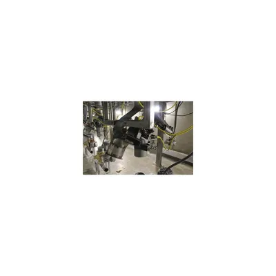 Used 6" Stainless steel Dry Bulk Reject Gravity Diverter Valve