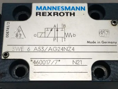 USED MANNESMANN REXROTH 3WE6A53/AG24NZ4