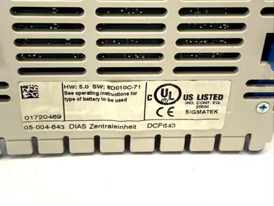 USED SIGMATEK DIAS DCP 643, DCP643