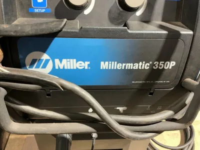 Used MILLER MILLERMATIC 350P INDUSTRIAL-GRADE, MULTI-PROCESS PULSED MIG WELDER Mig Welders Michigan US | Miedema Asset Management Group #1423460